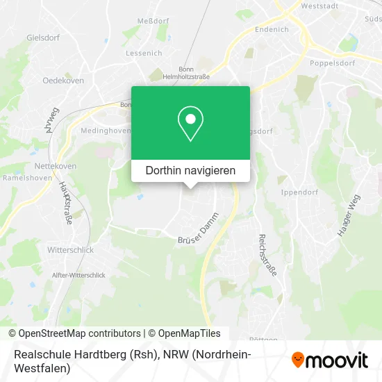 Realschule Hardtberg (Rsh) Karte