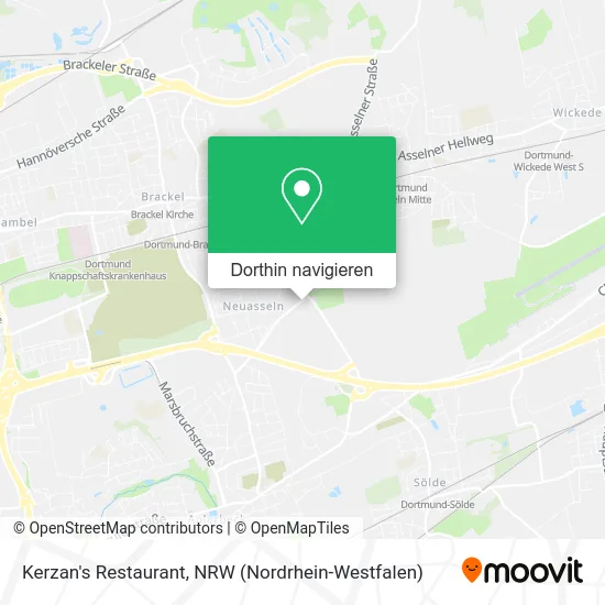 Kerzan's Restaurant Karte