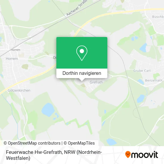 Feuerwache Hw-Grefrath Karte