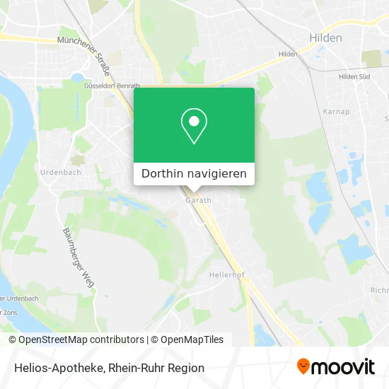 Helios-Apotheke Karte