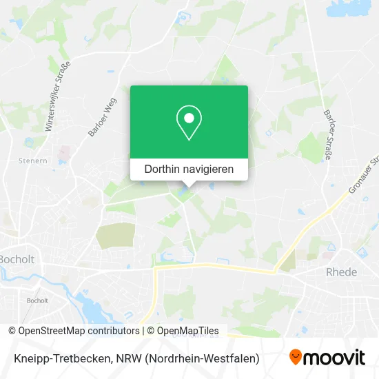 Kneipp-Tretbecken Karte