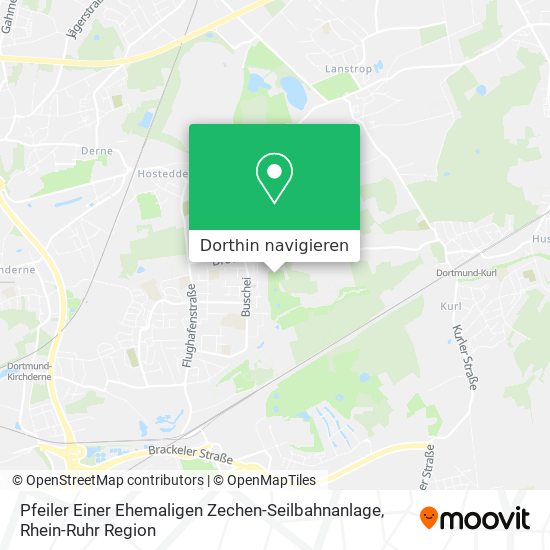 Pfeiler Einer Ehemaligen Zechen-Seilbahnanlage Karte