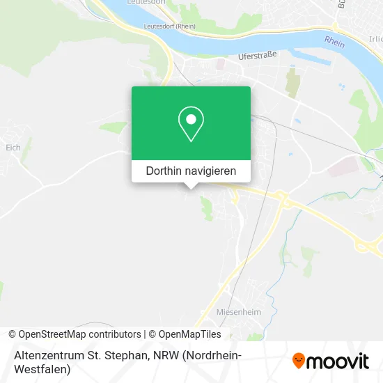 Altenzentrum St. Stephan Karte