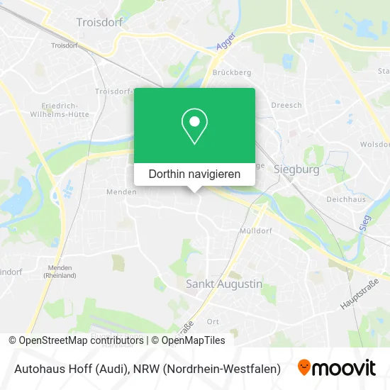 Autohaus Hoff (Audi) Karte