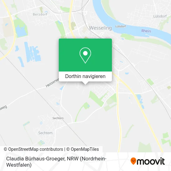 Claudia Bürhaus-Groeger Karte