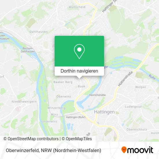 Oberwinzerfeld Karte