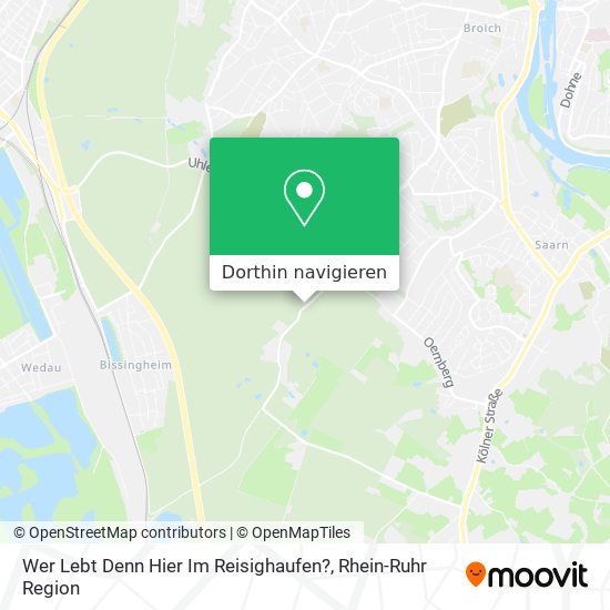 Wer Lebt Denn Hier Im Reisighaufen? Karte