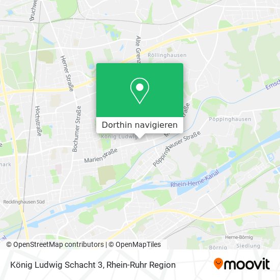 König Ludwig Schacht 3 Karte