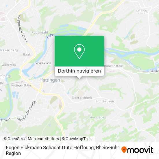 Eugen Eickmann Schacht Gute Hoffnung Karte