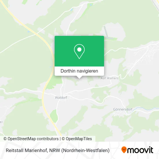 Reitstall Marienhof Karte