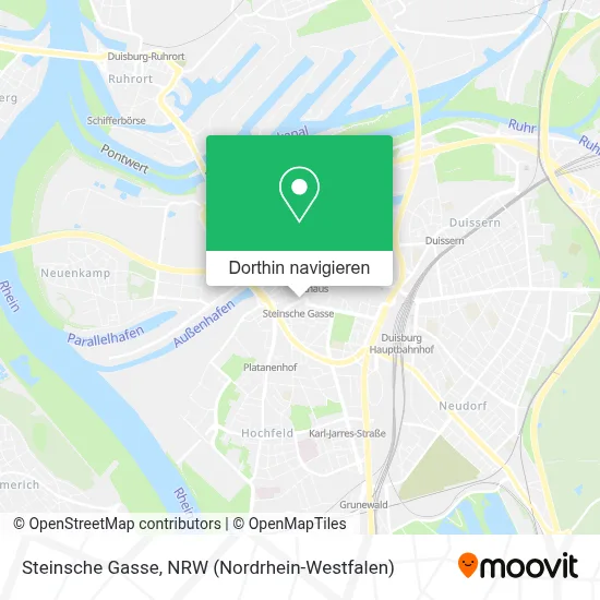 Steinsche Gasse Karte