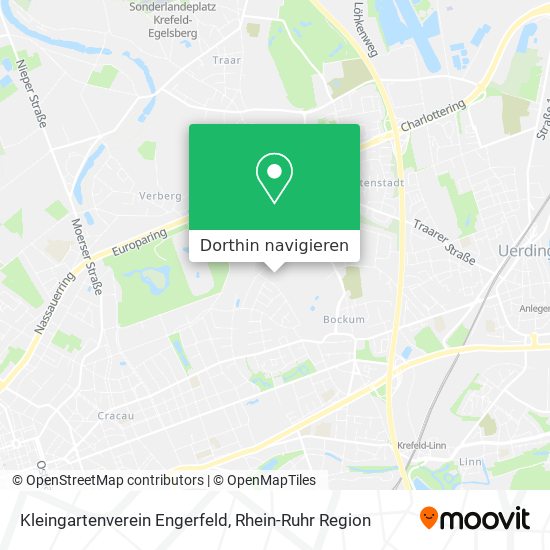Kleingartenverein Engerfeld Karte