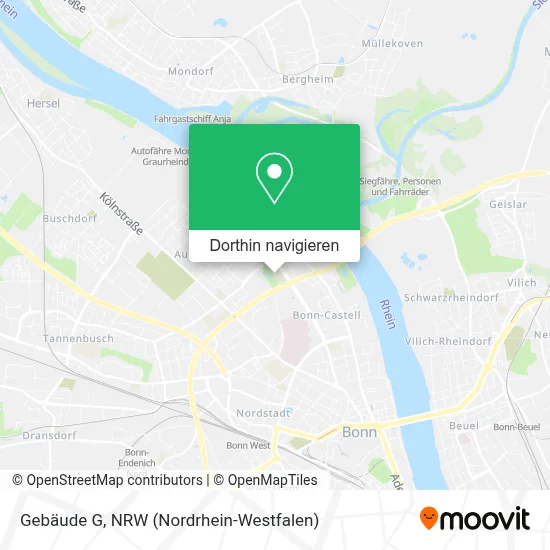 Gebäude G Karte