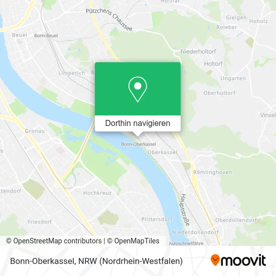 Bonn-Oberkassel Karte