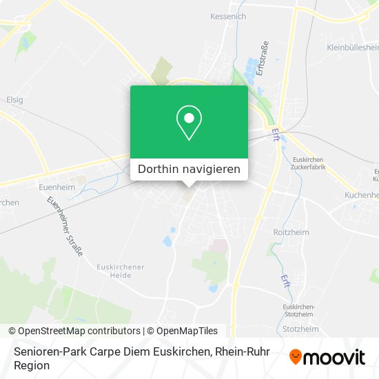 Senioren-Park Carpe Diem Euskirchen Karte