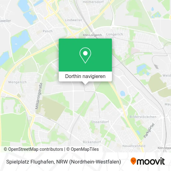 Spielplatz Flughafen Karte