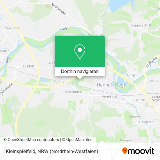 Kleinspielfeld Karte