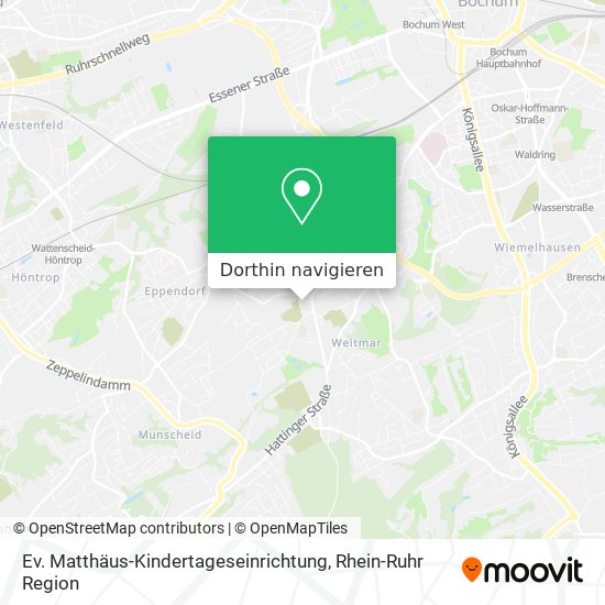 Ev. Matthäus-Kindertageseinrichtung Karte