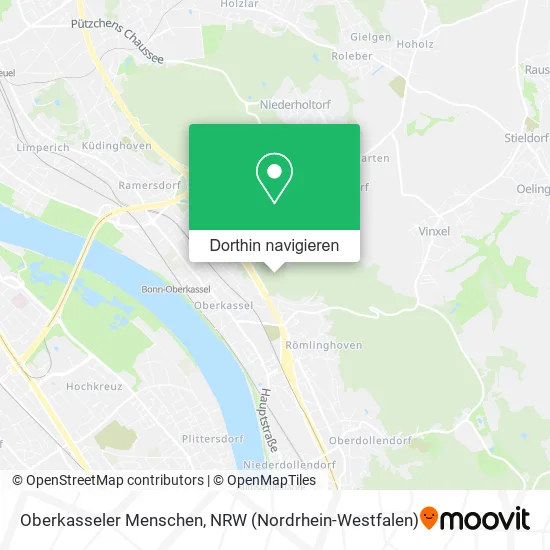 Oberkasseler Menschen Karte