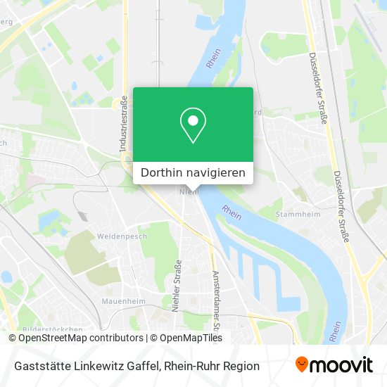 Gaststätte Linkewitz Gaffel Karte