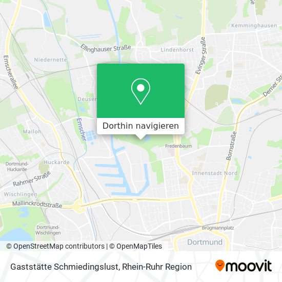 Gaststätte Schmiedingslust Karte