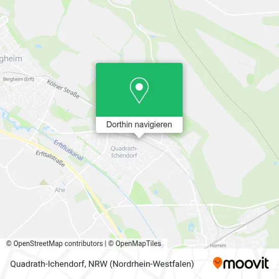 Quadrath-Ichendorf Karte