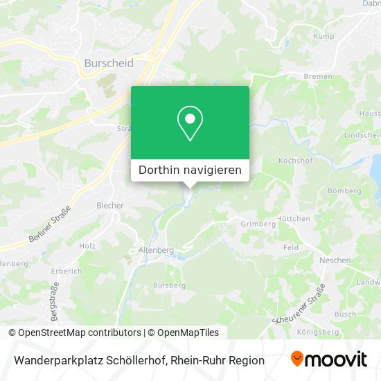 Wanderparkplatz Schöllerhof Karte