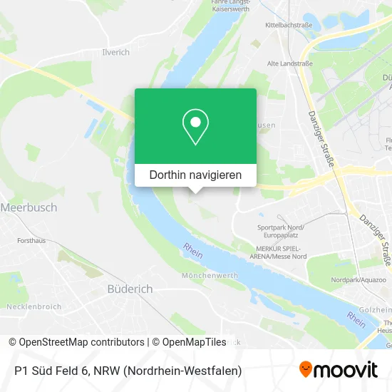 P1 Süd Feld 6 Karte