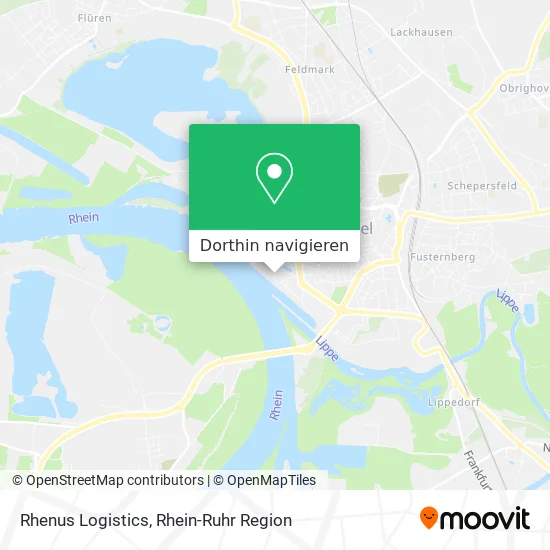 Rhenus Logistics Karte