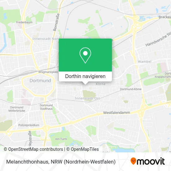 Melanchthonhaus Karte