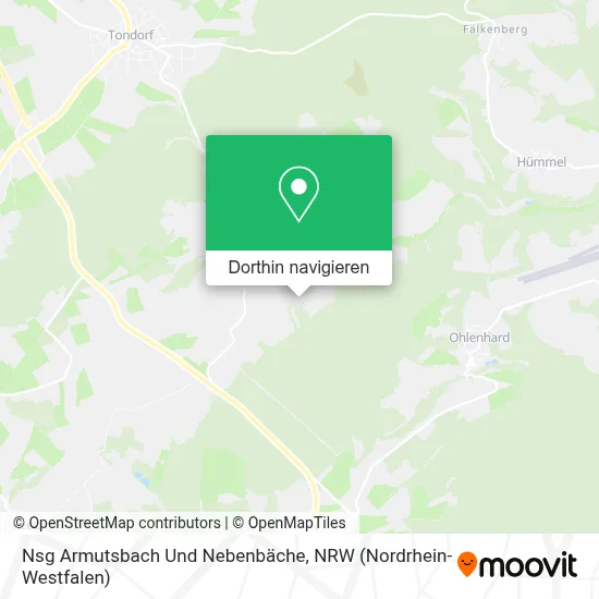 Nsg Armutsbach Und Nebenbäche Karte