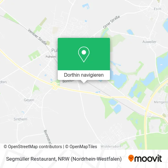 Segmüller Restaurant Karte