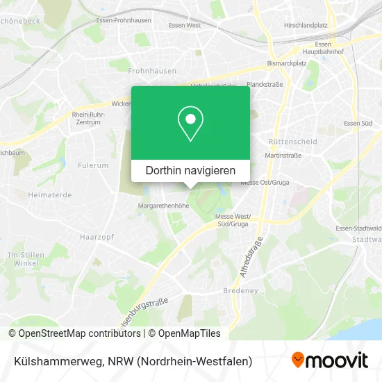 Külshammerweg Karte