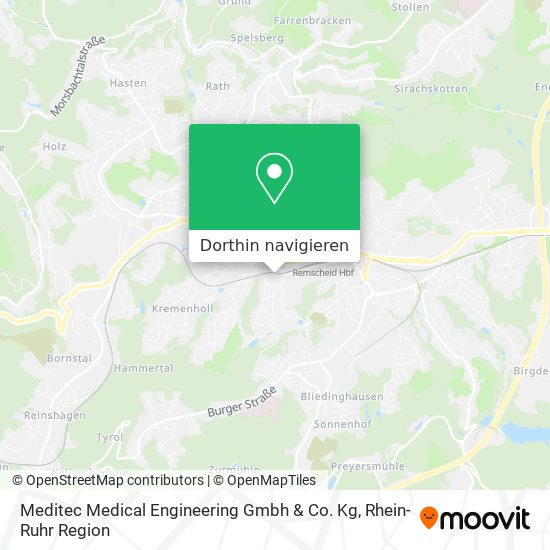 Meditec Medical Engineering Gmbh & Co. Kg Karte