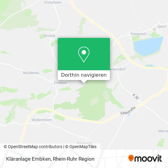 Kläranlage Embken Karte