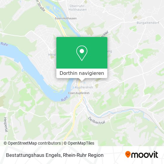 Bestattungshaus Engels Karte