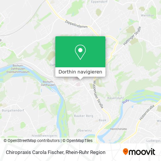 Chiropraxis Carola Fischer Karte