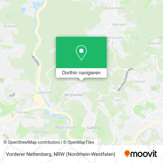 Vorderer Nettenberg Karte