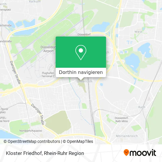 Kloster Friedhof Karte