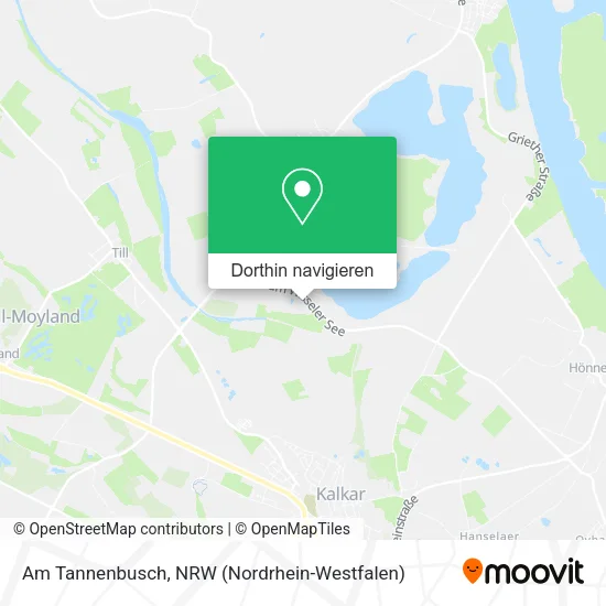 Am Tannenbusch Karte