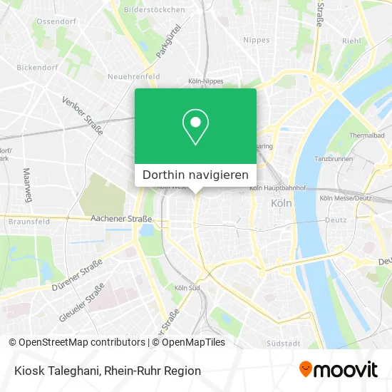 Kiosk Taleghani Karte