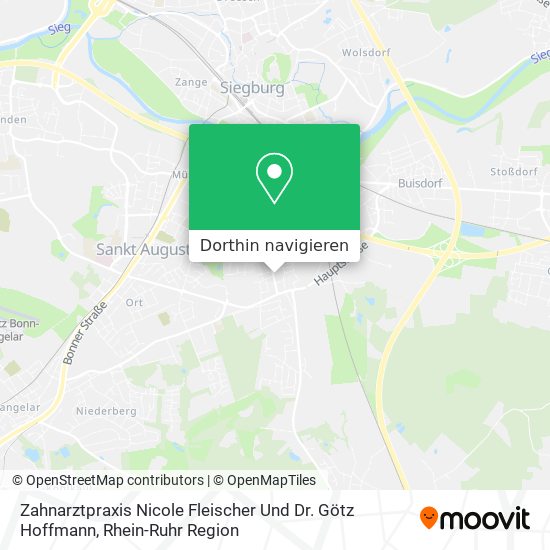 Zahnarztpraxis Nicole Fleischer Und Dr. Götz Hoffmann Karte