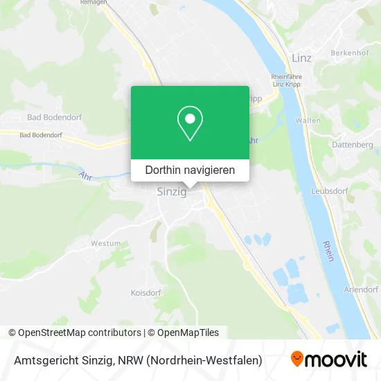 Amtsgericht Sinzig Karte