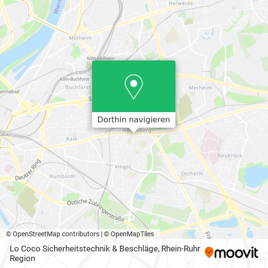 Lo Coco Sicherheitstechnik & Beschläge Karte
