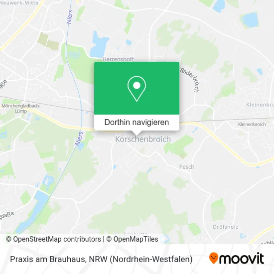 Praxis am Brauhaus Karte