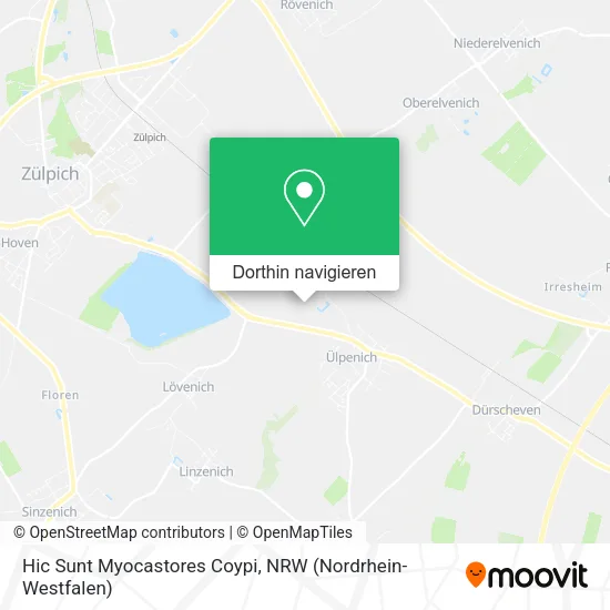 Hic Sunt Myocastores Coypi Karte