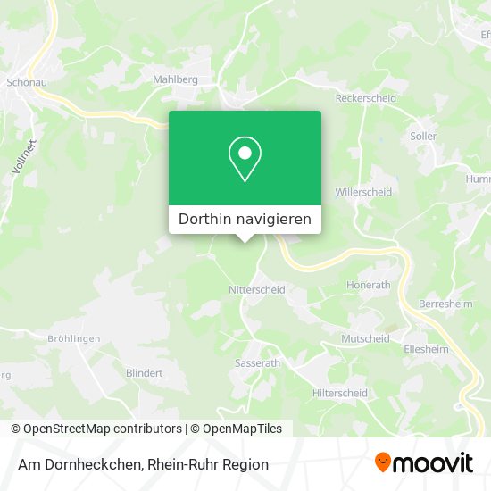 Am Dornheckchen Karte