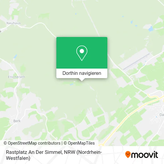 Rastplatz An Der Simmel Karte