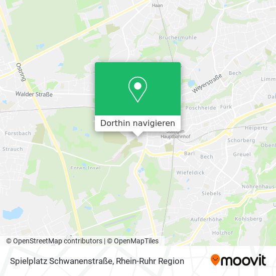 Spielplatz Schwanenstraße Karte