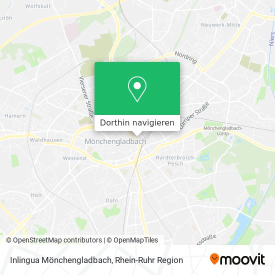 Inlingua Mönchengladbach Karte